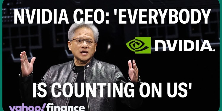 Nvidia stock rallies after CEO cites magnitude of chip demand Nvidia stock rallies after CEO cites magnitude of chip demand