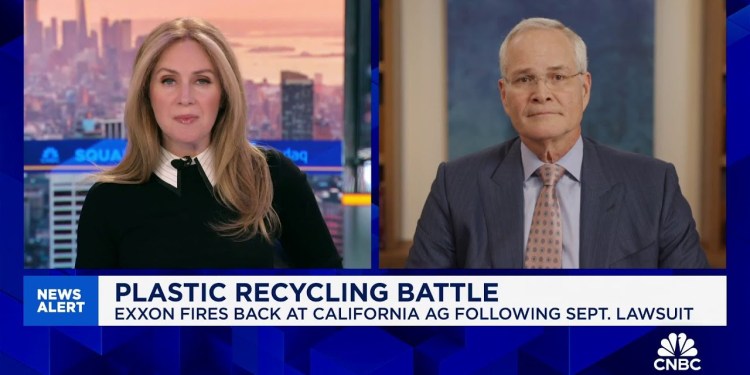 Exxon Mobil CEO Darren Woods on California AG lawsuit: We’ve got to push back against falsehoods Exxon Mobil CEO Darren Woods on California AG lawsuit: We’ve got to push back against falsehoods