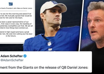 Daniel Jones Asks For Release From Giants, Will Be Free Agent After Benching?! | Pat McAfee Show Daniel Jones Asks For Release From Giants, Will Be Free Agent After Benching?! | Pat McAfee Show