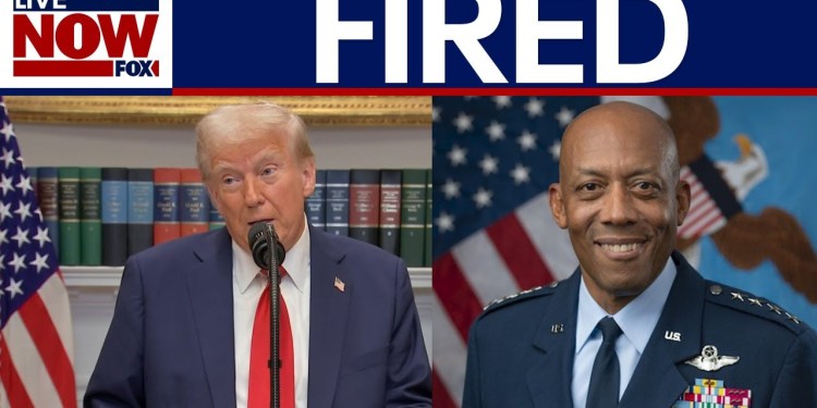 Trump fires Chairman of the Joint Chiefs of Staff | LiveNOW from FOX Trump fires Chairman of the Joint Chiefs of Staff | LiveNOW from FOX