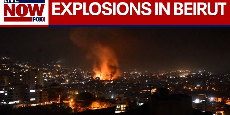 Iran-Israel attack: Explosions continue in Beirut | LiveNOW from FOX Iran-Israel attack: Explosions continue in Beirut | LiveNOW from FOX