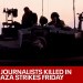 Breaking: 5 Journalists killed in Gaza in last 24 hours | LiveNOW from FOX Breaking: 5 Journalists killed in Gaza in last 24 hours | LiveNOW from FOX