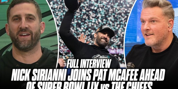 Nick Sirianni Joins The Pat McAfee Show Before Super Bowl LIX Matchup vs Chiefs Nick Sirianni Joins The Pat McAfee Show Before Super Bowl LIX Matchup vs Chiefs