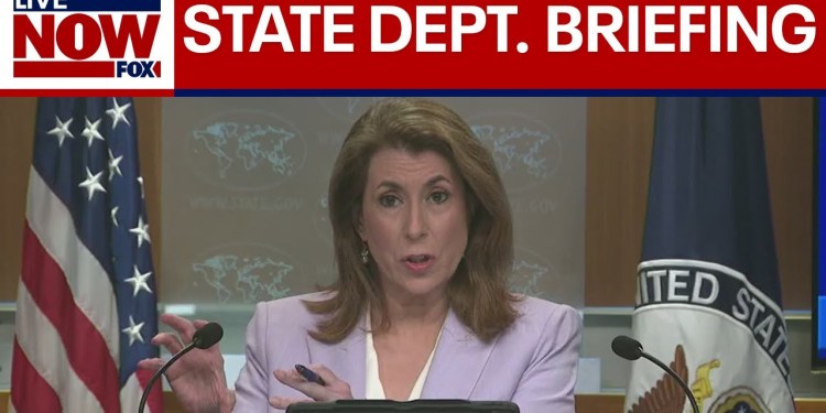 State Department briefing with Tammy Bruce | LiveNOW from FOX State Department briefing with Tammy Bruce | LiveNOW from FOX