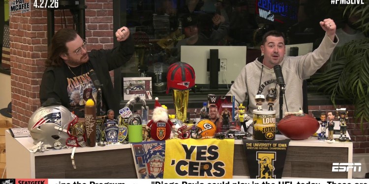 The Pat McAfee Show Live | Monday April 27th 2026 The Pat McAfee Show Live | Monday April 27th 2026