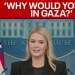 Karoline Leavitt backs ‘hell hole Gaza’ comments from President Trump Karoline Leavitt backs ‘hell hole Gaza’ comments from President Trump