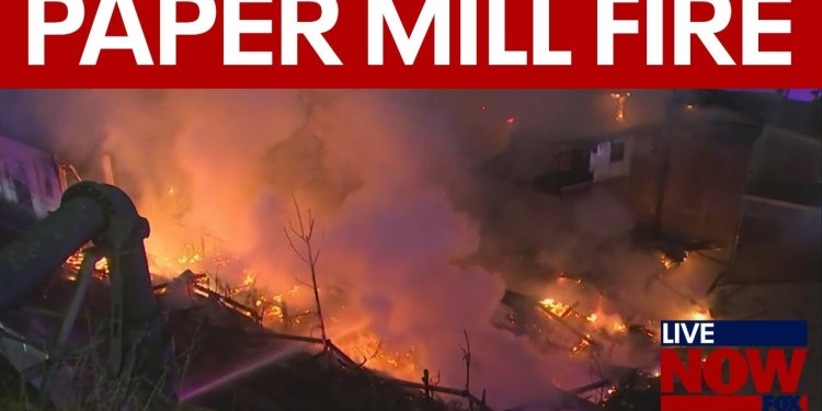 BREAKING: Massive paper mill fire in Oregon | LiveNOW from FOX BREAKING: Massive paper mill fire in Oregon | LiveNOW from FOX