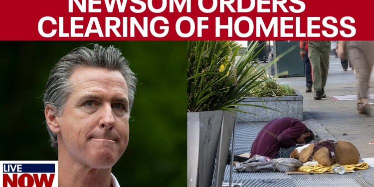 Newsom orders removal of California homeless encampments | LiveNOW from FOX Newsom orders removal of California homeless encampments | LiveNOW from FOX