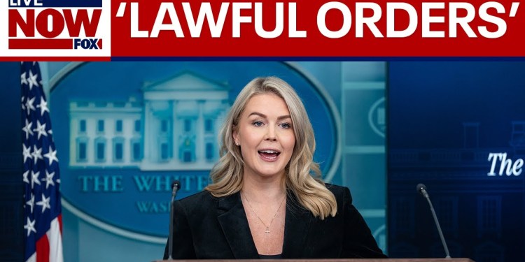 Karoline Leavitt gives White House press briefing Karoline Leavitt gives White House press briefing