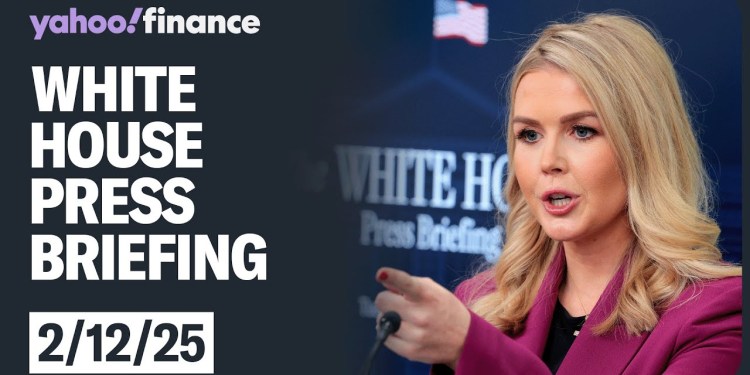 White House Press Secretary Karoline Leavitt holds press briefing White House Press Secretary Karoline Leavitt holds press briefing