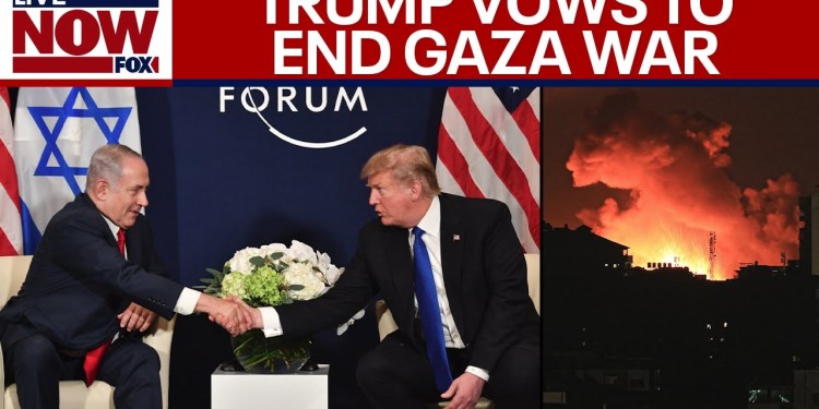 Trump vows end to Gaza war, US will continue to support Israel | LiveNOW from FOX Trump vows end to Gaza war, US will continue to support Israel | LiveNOW from FOX