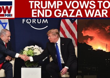 Trump vows end to Gaza war, US will continue to support Israel | LiveNOW from FOX Trump vows end to Gaza war, US will continue to support Israel | LiveNOW from FOX