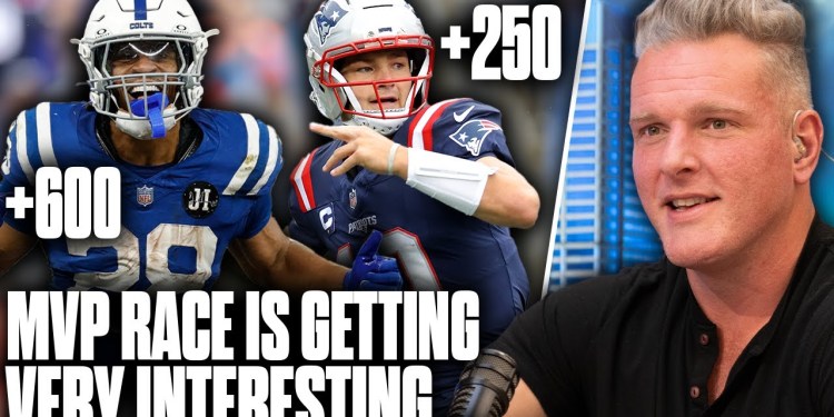 Drake Maye & Jonathan Taylor Top MVP Odds, Will We See A Historic MVP in 2025? | Pat McAfee Show Drake Maye & Jonathan Taylor Top MVP Odds, Will We See A Historic MVP in 2025? | Pat McAfee Show