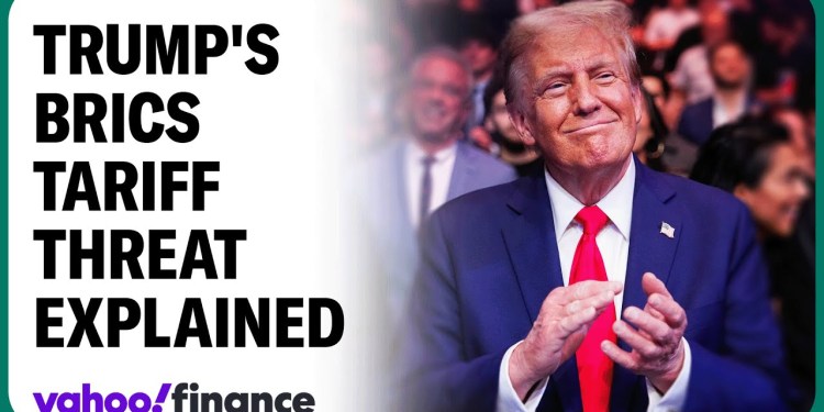 Why Trump threatened tariffs against BRICS nations Why Trump threatened tariffs against BRICS nations