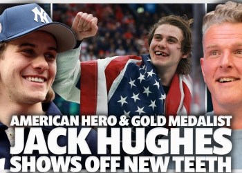 Jack Hughes Shows Off New Teeth After Eating A Stick, Olympic Gold Medal Winning Goal Jack Hughes Shows Off New Teeth After Eating A Stick, Olympic Gold Medal Winning Goal