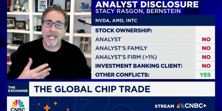 Bernstein’s Stacy Rasgon on selling U.S. chips to China Bernstein’s Stacy Rasgon on selling U.S. chips to China