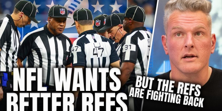 NFL Wants To Improve Referees & Better Officiating, But The Refs Are Fighting Back | Pat McAfee Show NFL Wants To Improve Referees & Better Officiating, But The Refs Are Fighting Back | Pat McAfee Show