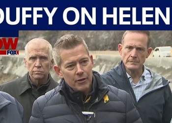 Sec. Sean Duffy tours Helene damages in North Carolina Sec. Sean Duffy tours Helene damages in North Carolina