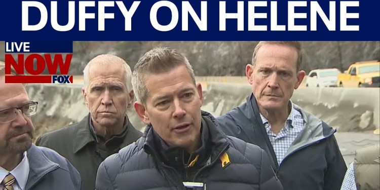 Sec. Sean Duffy tours Helene damages in North Carolina Sec. Sean Duffy tours Helene damages in North Carolina