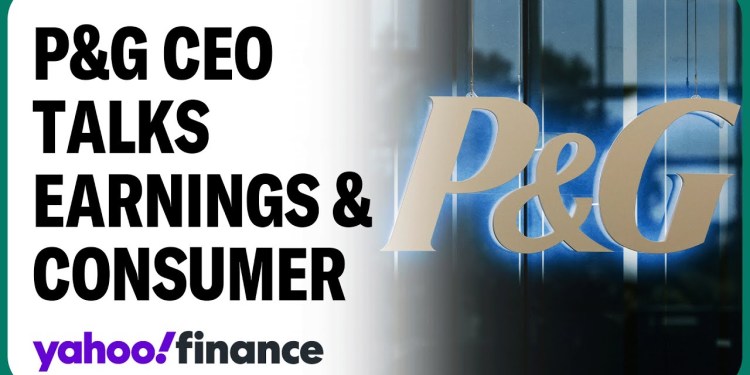P&G CEO talks earnings, says not seeing a more cautious shopper P&G CEO talks earnings, says not seeing a more cautious shopper