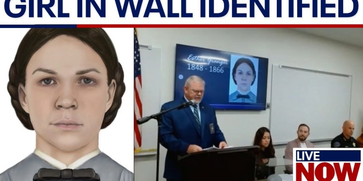 Girl found in wall of home IDed as 19th century teenager | LiveNOW from FOX Girl found in wall of home IDed as 19th century teenager | LiveNOW from FOX