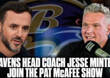 Ravens Head Coach Jesse Minter Joins The Pat McAfee Show Live From The NFL Combine Ravens Head Coach Jesse Minter Joins The Pat McAfee Show Live From The NFL Combine