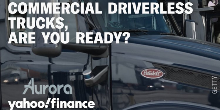 Driverless truck company Aurora discusses earnings and autonomous technology Driverless truck company Aurora discusses earnings and autonomous technology