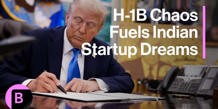 Trump’s H-1B Chaos Fuels Indian Startup Dreams Trump’s H-1B Chaos Fuels Indian Startup Dreams