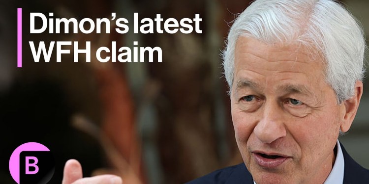 Jamie Dimon Says Junior Bankers Learn More in the Office Than WFH Jamie Dimon Says Junior Bankers Learn More in the Office Than WFH
