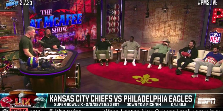 The Pat McAfee Show Live From Radio Row | Friday February 7th 2025 The Pat McAfee Show Live From Radio Row | Friday February 7th 2025