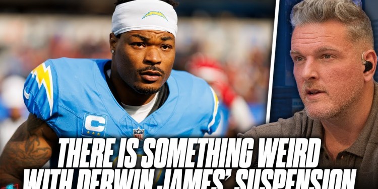 There Is Something Weird About The NFL Suspending Derwin James… | Pat McAfee Show There Is Something Weird About The NFL Suspending Derwin James… | Pat McAfee Show