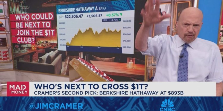 Jim Cramer talks which companies could be next to cross the trillion mark Jim Cramer talks which companies could be next to cross the trillion mark