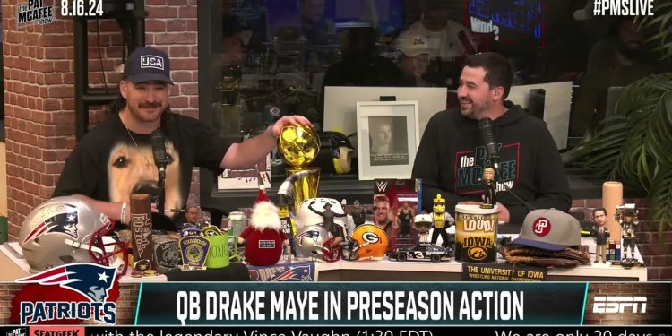 The Pat McAfee Show Live | Friday August 16th, 2024 The Pat McAfee Show Live | Friday August 16th, 2024