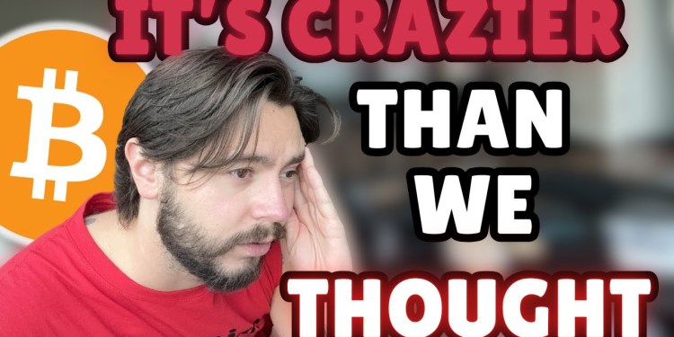 THE THEORY OF WHY BITCOIN DUMPED IS GETTING WEIRD… THE THEORY OF WHY BITCOIN DUMPED IS GETTING WEIRD…