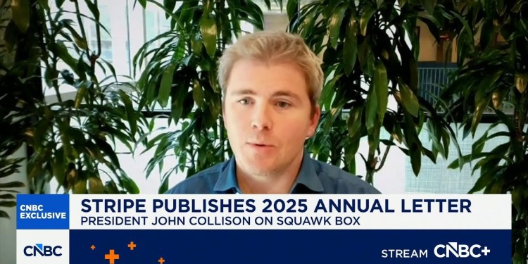 Stripe President John Collison on new tender offer, software sell-off and impact of AI Stripe President John Collison on new tender offer, software sell-off and impact of AI