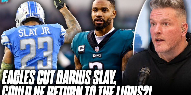 Eagles Cut 6 Time Pro Bowler Darius Slay, Hints He Could Return To Lions?! | Pat McAfee Show Eagles Cut 6 Time Pro Bowler Darius Slay, Hints He Could Return To Lions?! | Pat McAfee Show