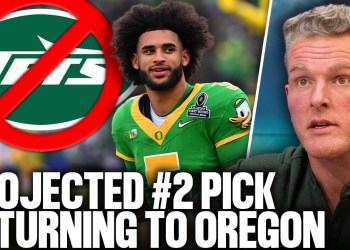 Dante Moore, Projected #2 Overall Pick, Will Stay At Oregon & Avoid 2026 NFL Draft | Pat McAfee Show Dante Moore, Projected #2 Overall Pick, Will Stay At Oregon & Avoid 2026 NFL Draft | Pat McAfee Show