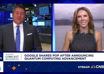 Google shares jump after announcing quantum computing advancement Google shares jump after announcing quantum computing advancement