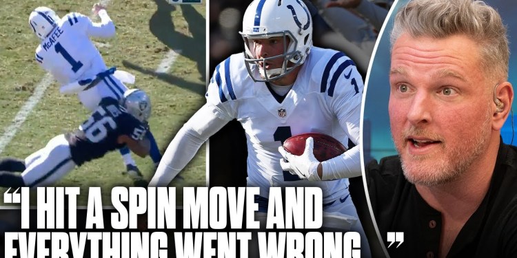 Pat McAfee Relives Raiders Crushing His NFL Touchdown Dreams On Fake Field Goal Pat McAfee Relives Raiders Crushing His NFL Touchdown Dreams On Fake Field Goal