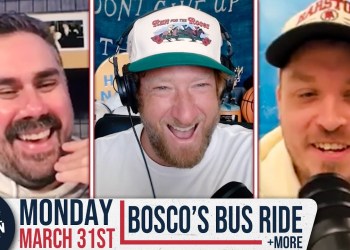 Dave Portnoy & Big Cat Discuss Rico Bosco’s 50-Hour Bus Ride – Barstool Rundown – March 31st, 2025 Dave Portnoy & Big Cat Discuss Rico Bosco’s 50-Hour Bus Ride – Barstool Rundown – March 31st, 2025