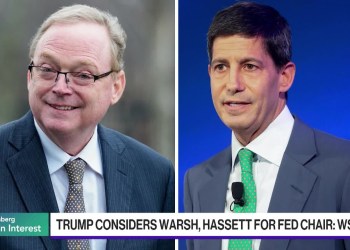 Trump Leaning Toward Warsh or Hassett for Fed Chair: WSJ Trump Leaning Toward Warsh or Hassett for Fed Chair: WSJ