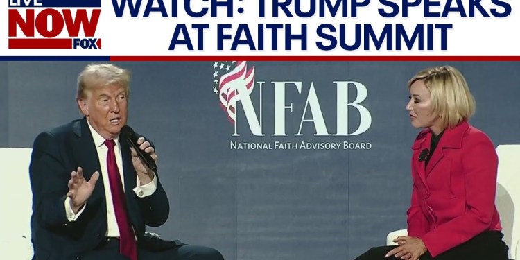 Trump speaks at faith summit in battleground Georgia | LiveNOW from FOX Trump speaks at faith summit in battleground Georgia | LiveNOW from FOX