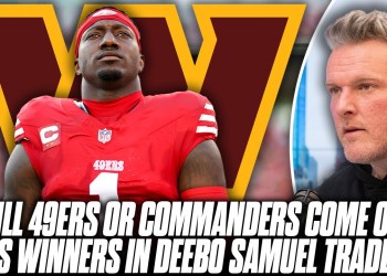 Commanders Trade 5th Round Pick For Deebo Samuel: Who Is The Trade Winner? | Pat McAfee Show Commanders Trade 5th Round Pick For Deebo Samuel: Who Is The Trade Winner? | Pat McAfee Show