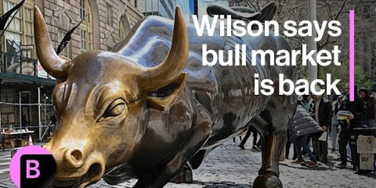 Morgan Stanley’s Mike Wilson: We’re In a New Bull Market Morgan Stanley’s Mike Wilson: We’re In a New Bull Market