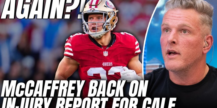 Christian McCaffrey’s New Calf Injury Has Fans VERY Worried… | Pat McAfee Show Christian McCaffrey’s New Calf Injury Has Fans VERY Worried… | Pat McAfee Show