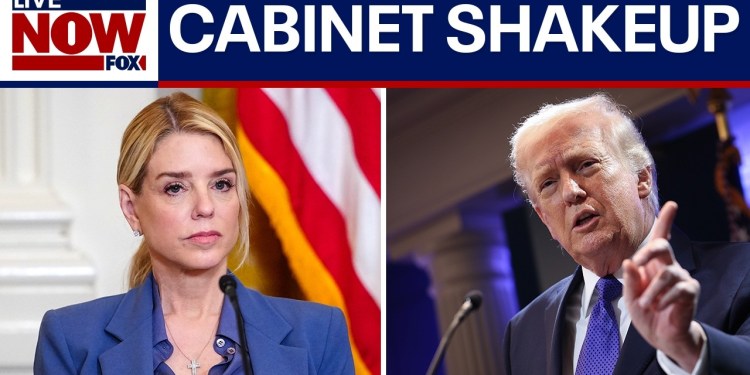 Trump cabinet shakeup: Pam Bondi out as AG, who’s next? Trump cabinet shakeup: Pam Bondi out as AG, who’s next?