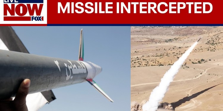 Israel intercepts Houthi missile as sirens sound across Israel | LiveNOW from FOX Israel intercepts Houthi missile as sirens sound across Israel | LiveNOW from FOX