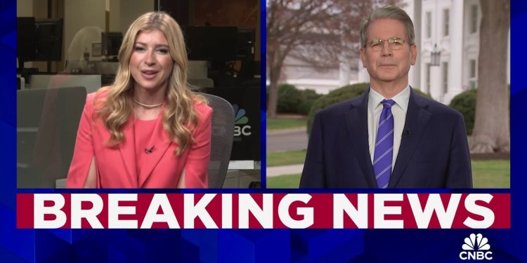 Watch CNBC’s full interview with U.S. Treasury Secretary Scott Bessent Watch CNBC’s full interview with U.S. Treasury Secretary Scott Bessent