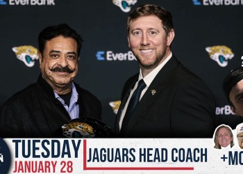 Jags New Coach Liam Coen Looks Like Barstool Pat – Barstool Rundown – January 28th, 2025 Jags New Coach Liam Coen Looks Like Barstool Pat – Barstool Rundown – January 28th, 2025