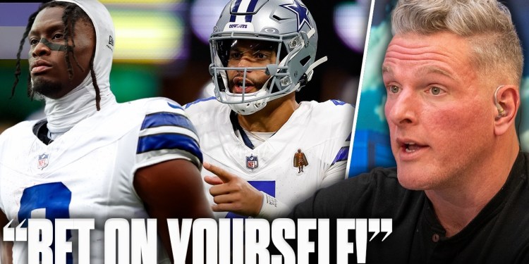 Dak Prescott Warns George Pickens About The Dangers Of Being Franchise Tagged… | Pat McAfee Show Dak Prescott Warns George Pickens About The Dangers Of Being Franchise Tagged… | Pat McAfee Show